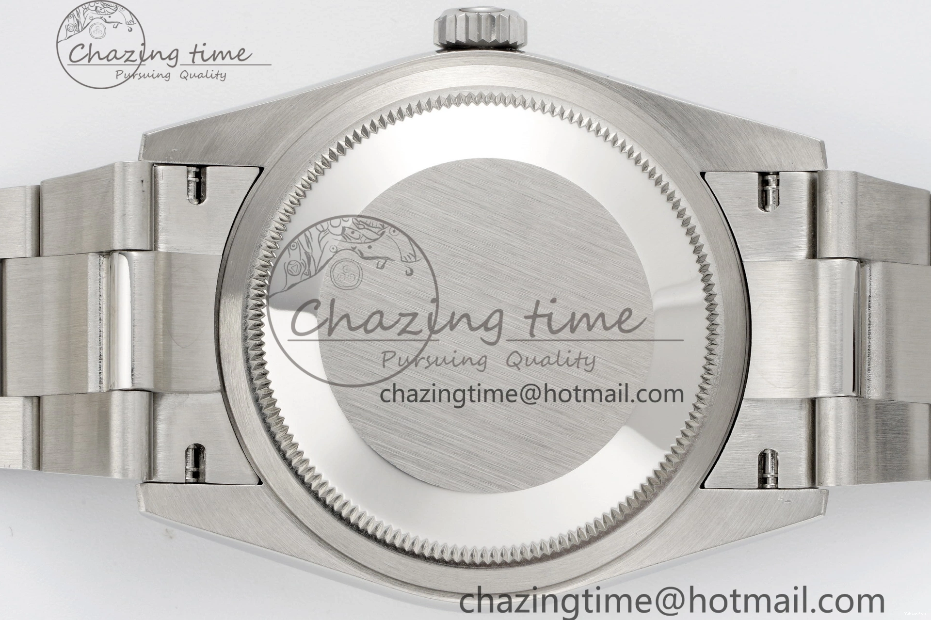 Steel Oyster DateJust 36 Textured Dial V2 on 904L JDF Blue VR3235 SS Bracelet 0228